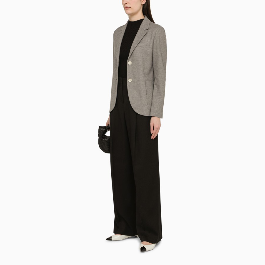 ジャケット Harris Wharf London Light grey single-breasted cotton jacket Harris Wharf London Light grey single-breasted cotton jacket