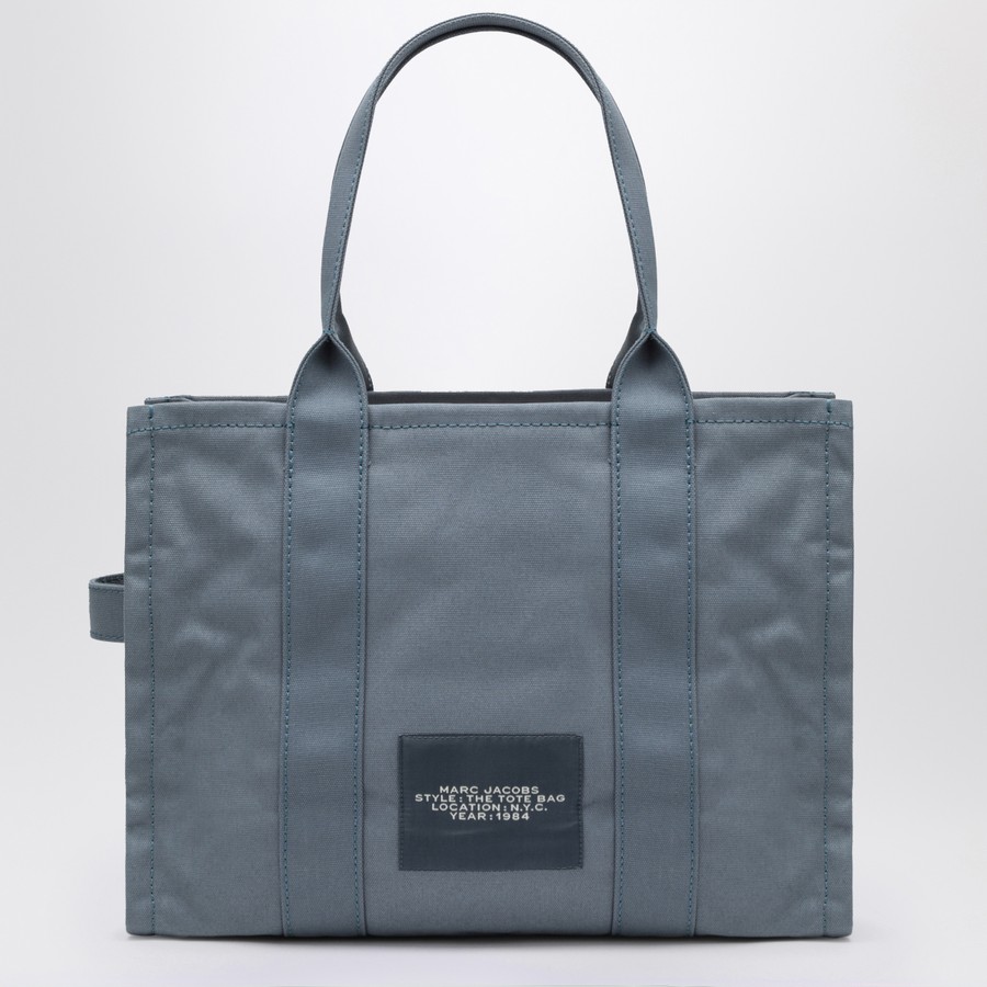トートバッグ Marc Jacobs Large Blue Shadow Canvas Tote Bag Marc Jacobs Large Blue Shadow canvas tote bag | TheDoubleF