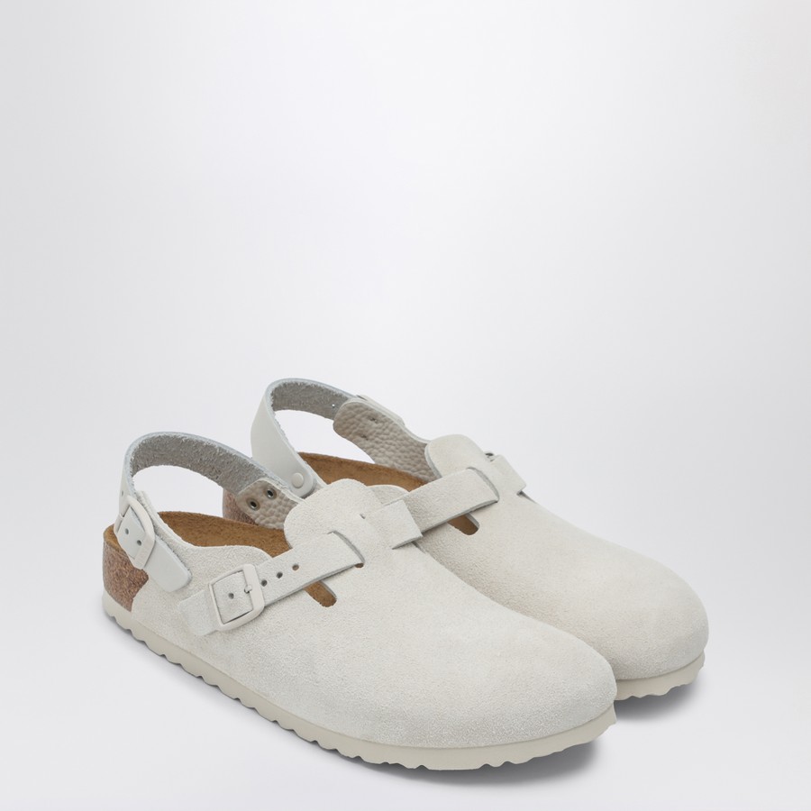 Birkenstock Antique White suede Tokyo loafers | TheDoubleF