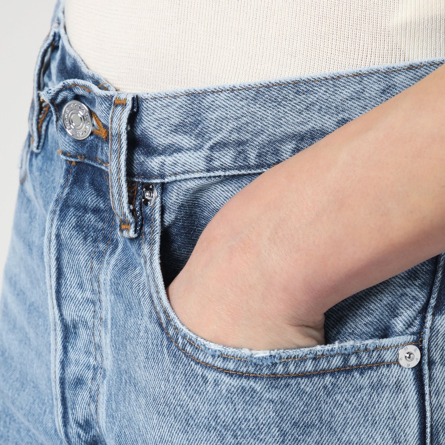 Frame Wide-leg The Lax jeans with washed effect | TheDoubleF