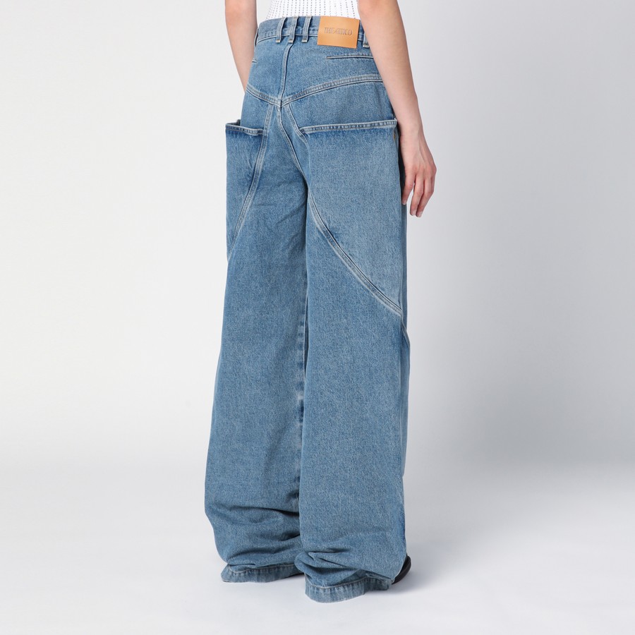 THE ATTICO WBC00009PAA094AA010 関税送料込 The Attico Fern Trousers | Brown | FARFETCH