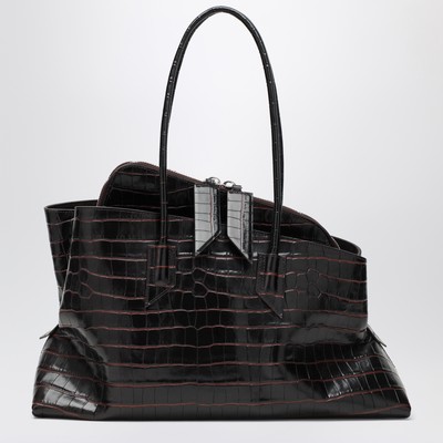 バッグ・カバンその他 The Attico La Passeggiata Medium Light Chocolate bag The Attico La Passeggiata Medium Light Chocolate Bag – LOZURI®