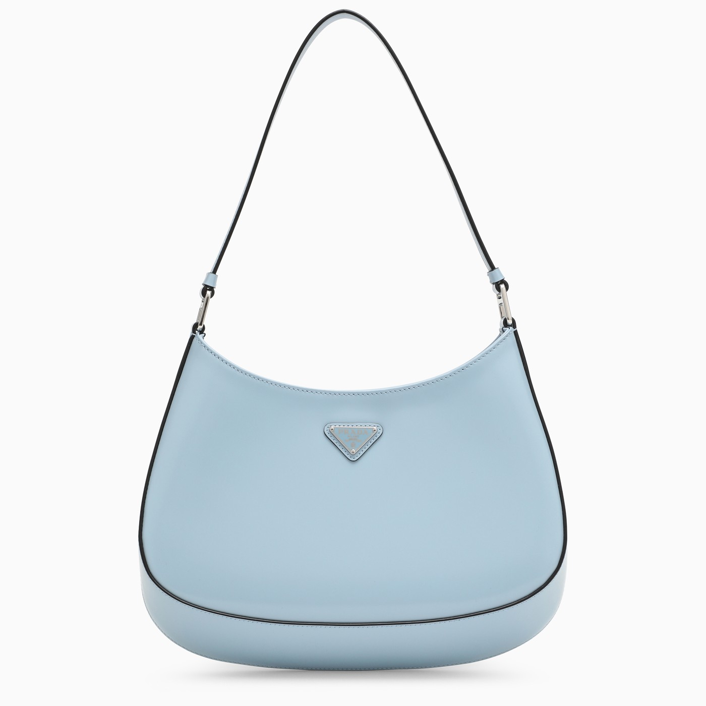 Prada Light blue brushed Cleo bag TheDoubleF