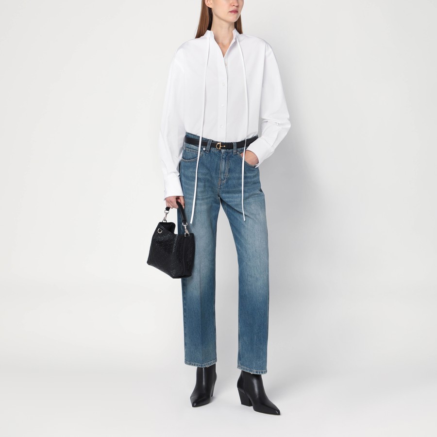 デニム・ジーパン VICTORIA BECKHAM BEARNIE JEANS IN FADED BLUE Victoria Beckham Bearnie jeans in faded blue | TheDoubleF