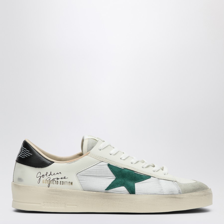 Golden Goose Sneaker Stardan white/silver/green | TheDoubleF