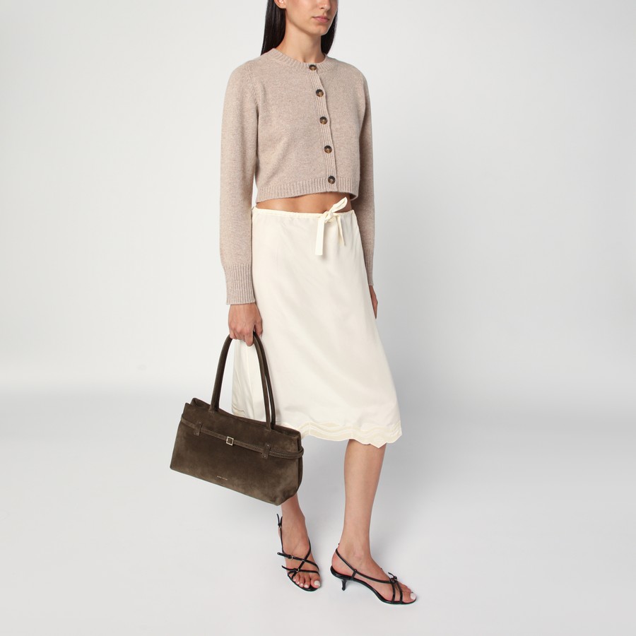 バッグ・カバンその他 Manu Atelier Le Cambon East West Tobacco suede bag Manu Atelier Le Cambon East West Tobacco suede bag – Lord