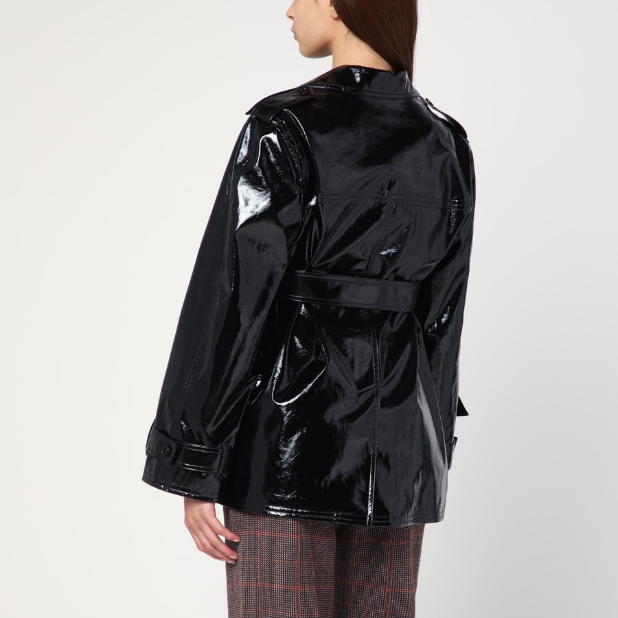 ジャケット Chloe Black Glossy Cotton Canvas Jacket Chloé Black glossy cotton canvas jacket | TheDoubleF