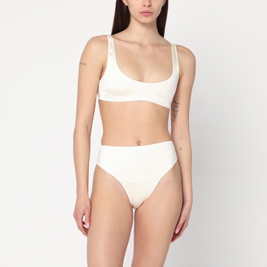 水着・ビーチグッズその他 Venuja Butter-coloured triangle two-piece bikini Venuja Butter-coloured two-piece bikini | TheDoubleF