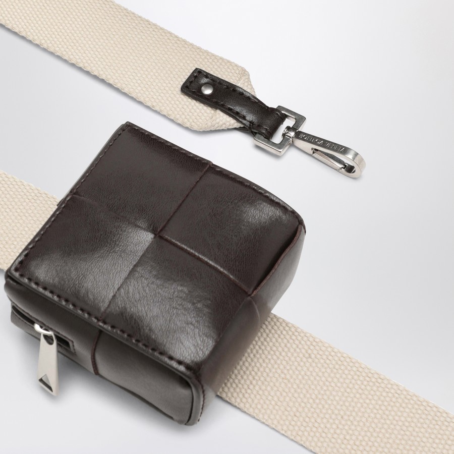 Bottega Veneta Dark brown Cassette shoulder bag | TheDoubleF