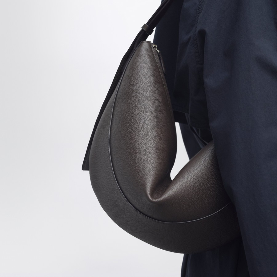 ショルダーバッグ・ポシェット THE ROW Women Shoulder Bags W1772L145 Q THERO BRUS BROWN The Row Brown leather Jouve bag | TheDoubleF