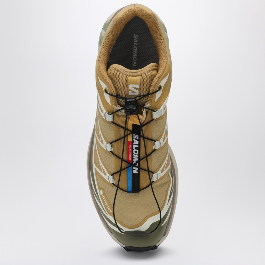 【関税&送料込】Salomon Low Sneaker Xt-6 Mustard Kaki Pink Salomon Low Sneaker XT-6 mustard/kaki/pink | TheDoubleF