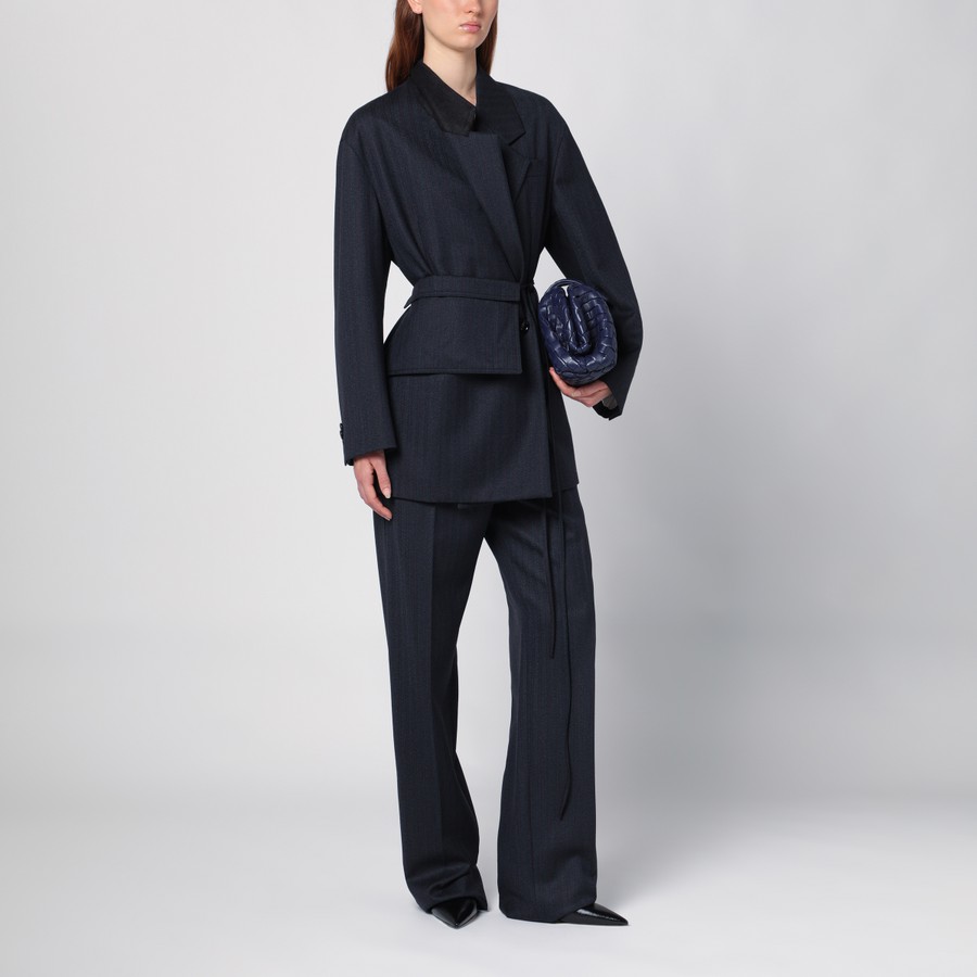 ジャケット BOTTEGA VENETA BLACK WOOL JACKET Bottega Veneta - Wool cloth jacket black - The Corner