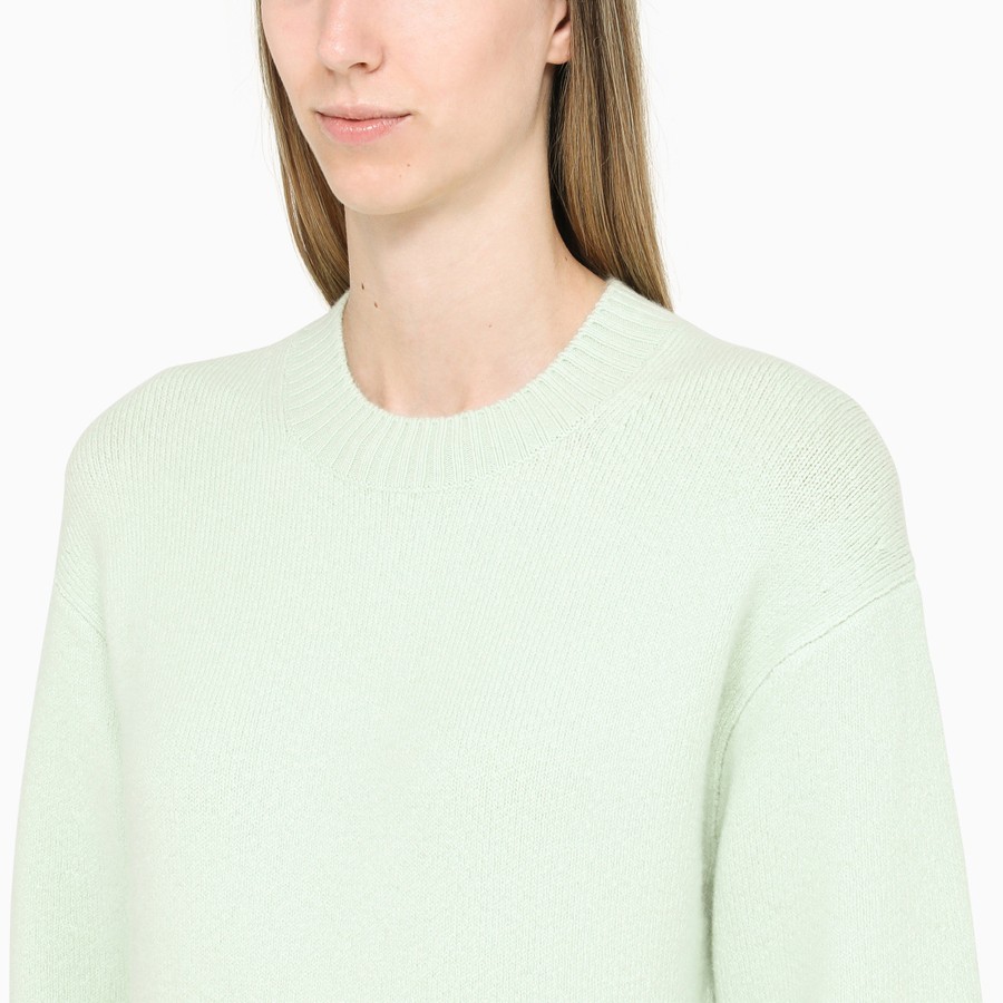 Vince Light green wool and cashmere crew neck sweater | TheDoubleF