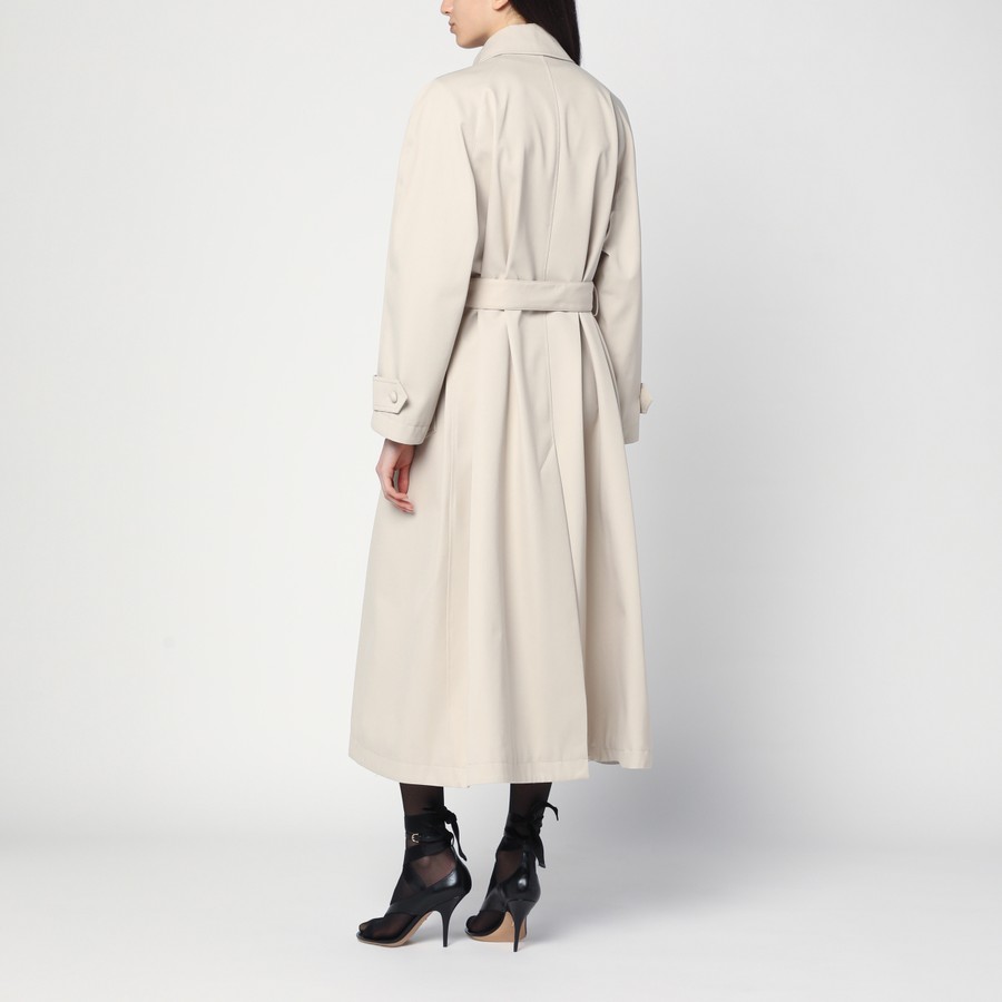 Dolce&Gabbana Beige trench in cotton drill | TheDoubleF