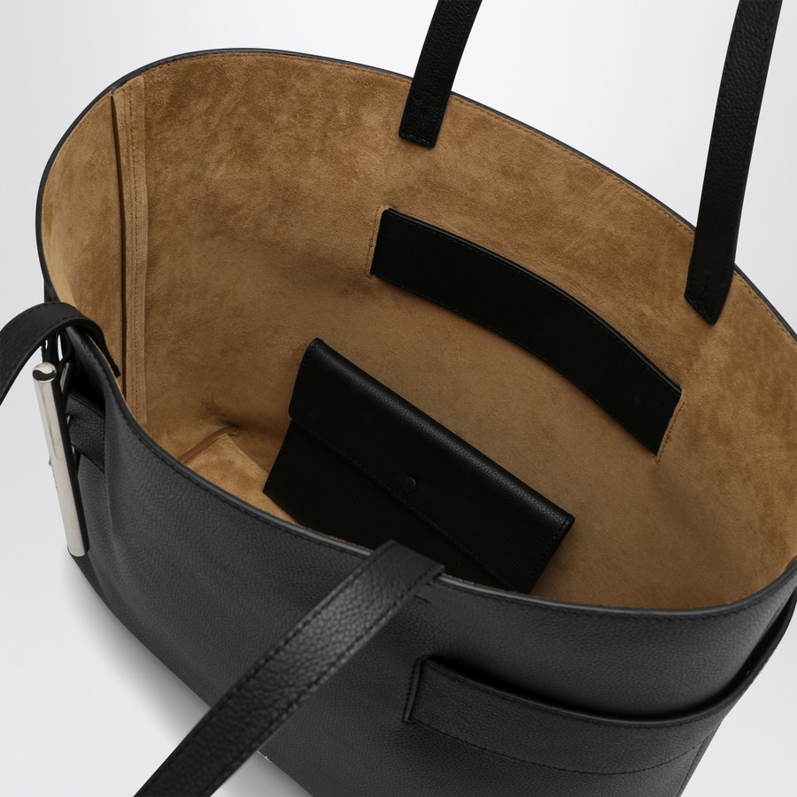 トートバッグ Alexander McQueen McQueen black T-bar sling bag McQueen T-Bar Sling Shoulder Bag | Neiman Marcus