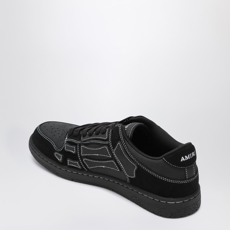 スニーカー AMIRI Men Sneakers AMFOSR1111 BLACK Black AMIRI Sneaker Skel Top Low black in leather and suede