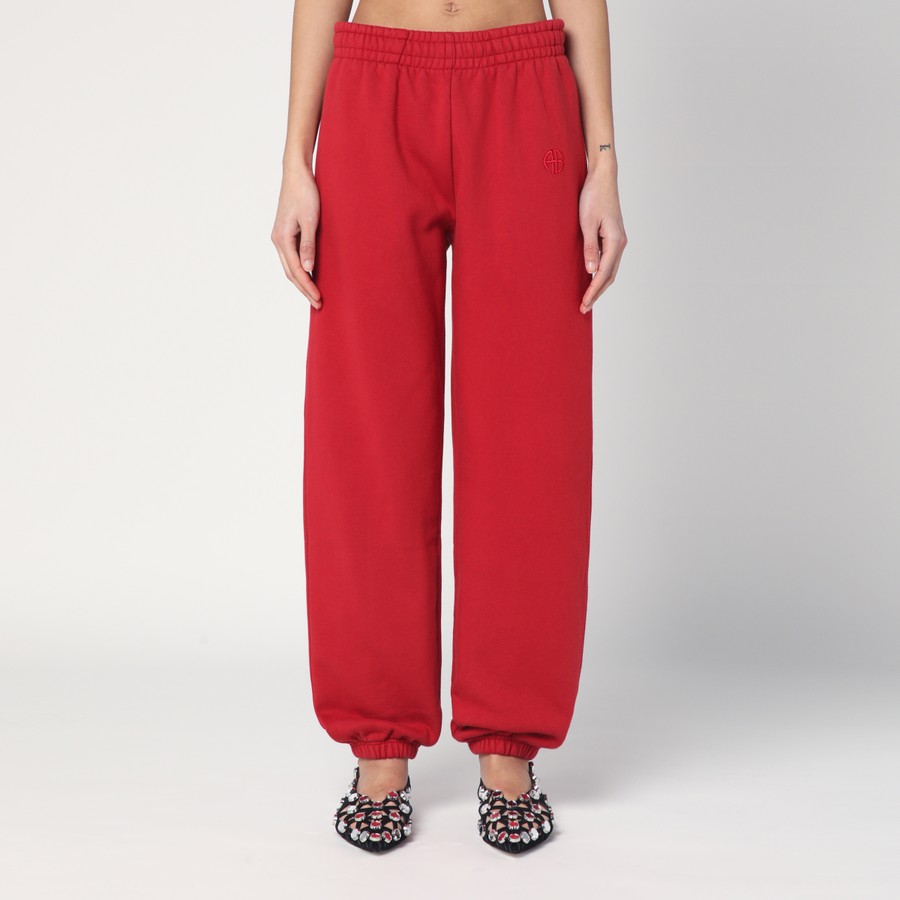 ANINE BING Red jogging pants TheDoubleF