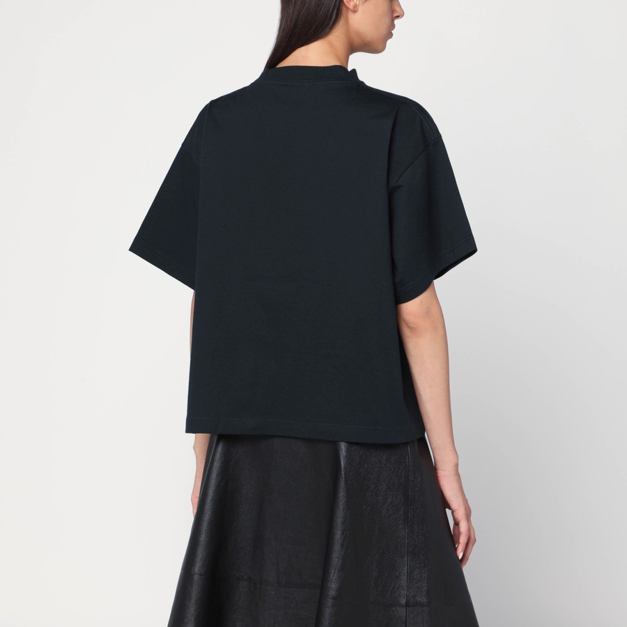 Tシャツ・カットソー Balenciaga Faded Black Nano Bb Medium Fit T- Balenciaga Faded black Nano BB Medium Fit T-shirt | TheDoubleF
