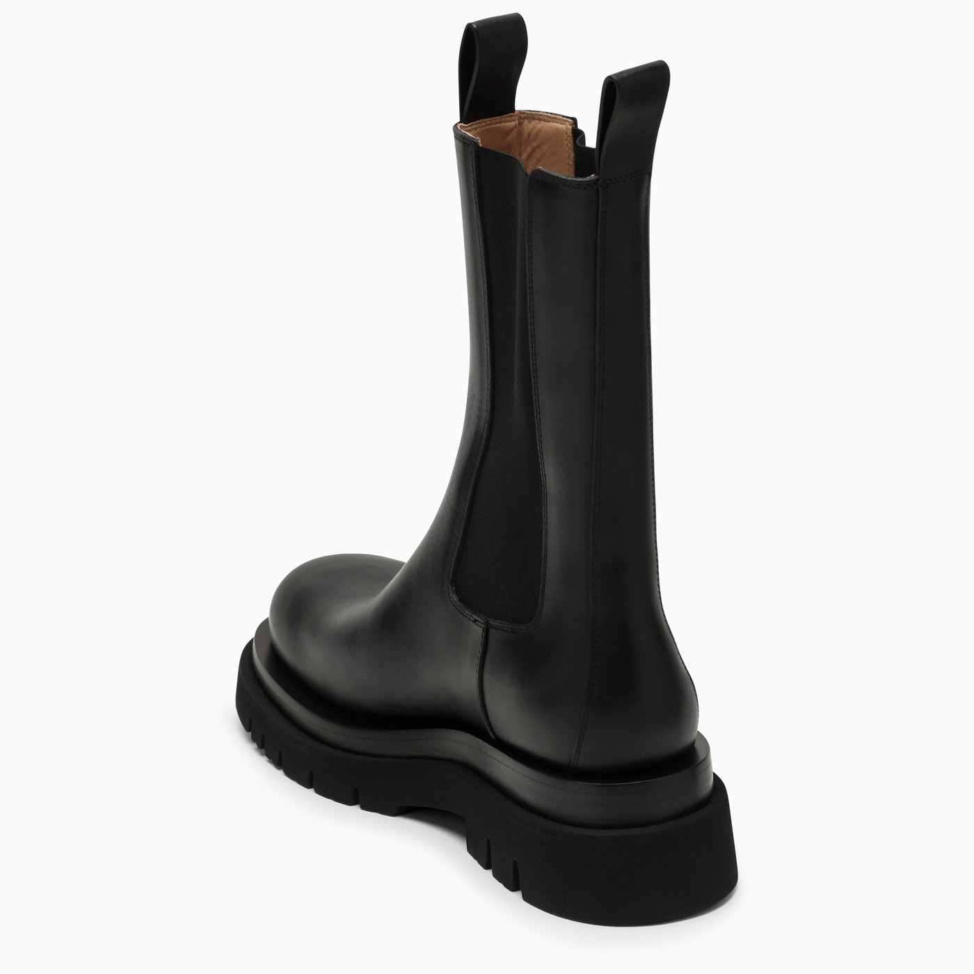 bv lug leather ankle boots