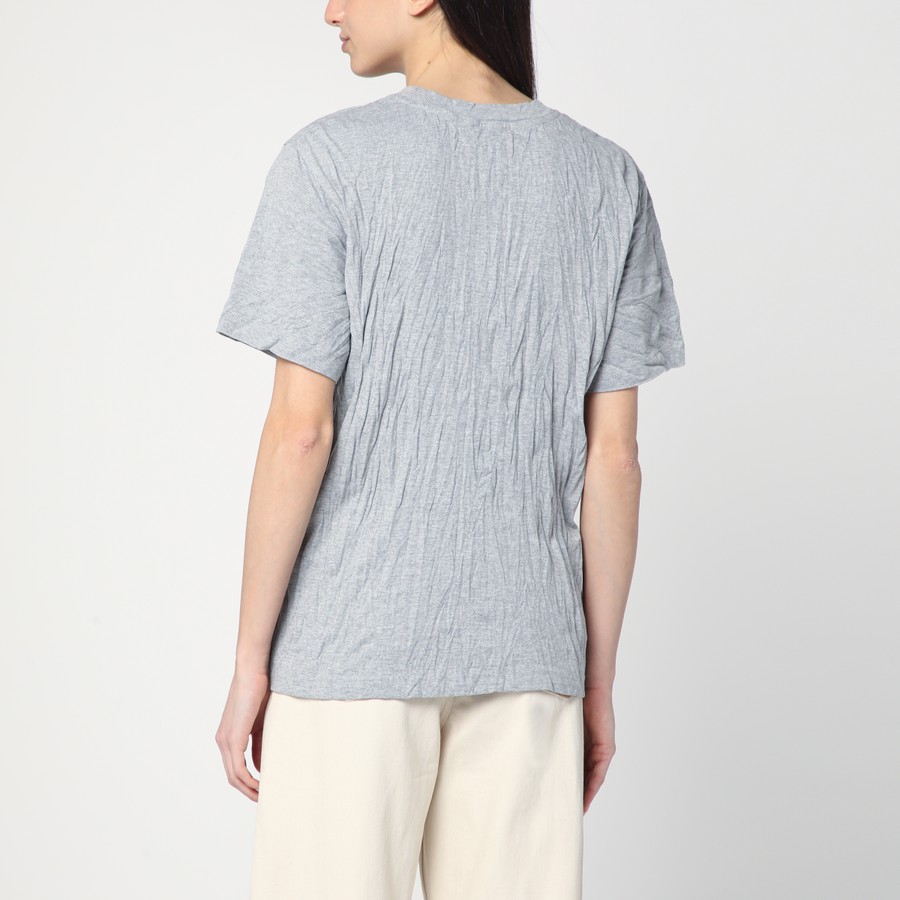 Bottega Veneta Crushed cotton printed jersey t-thirt
