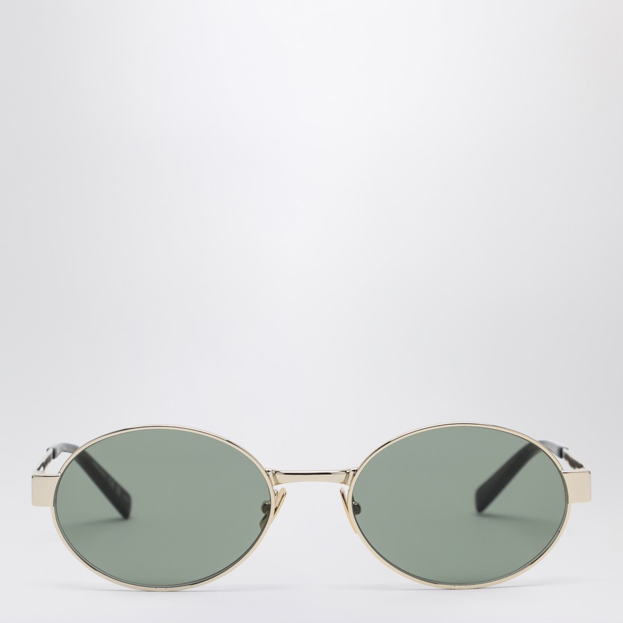 人気【SAINT LAURENT】 ラウンドサングラス SL 692 779851Y9902 Saint Laurent Round sunglasses SL 692 gold | TheDoubleF