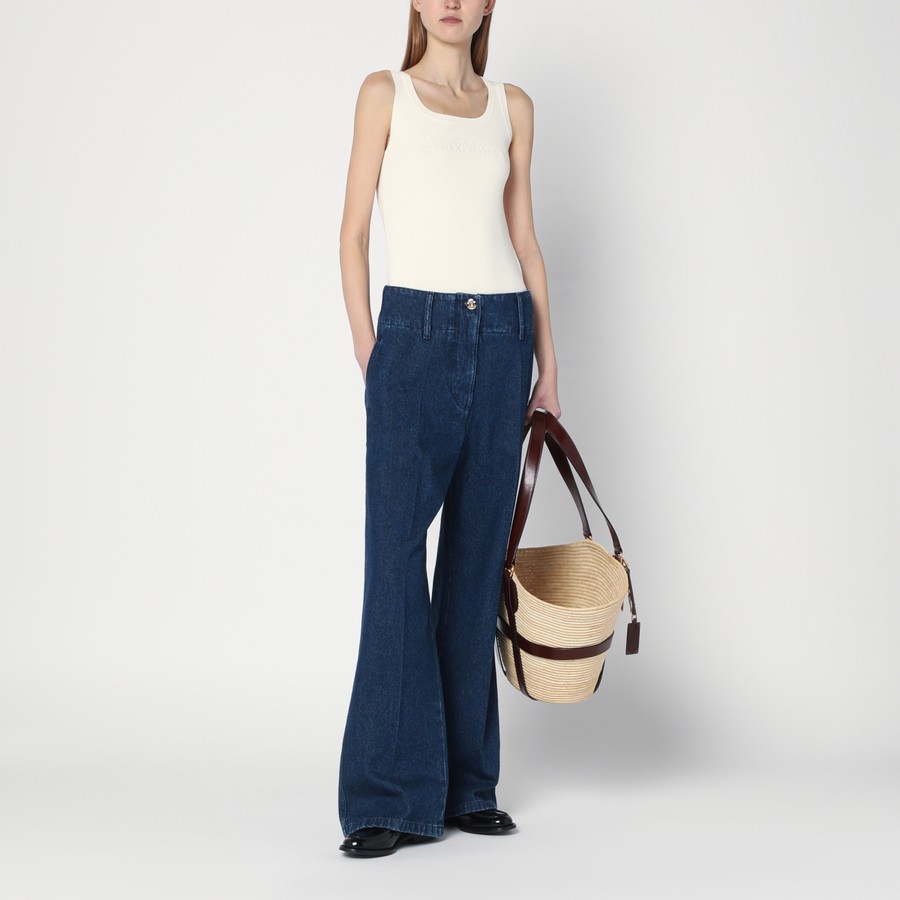 Tシャツ・カットソー MAX MARA IVORY TOP IN CREPE VISCOSE Max Mara Ivory top in crêpe viscose | TheDoubleF