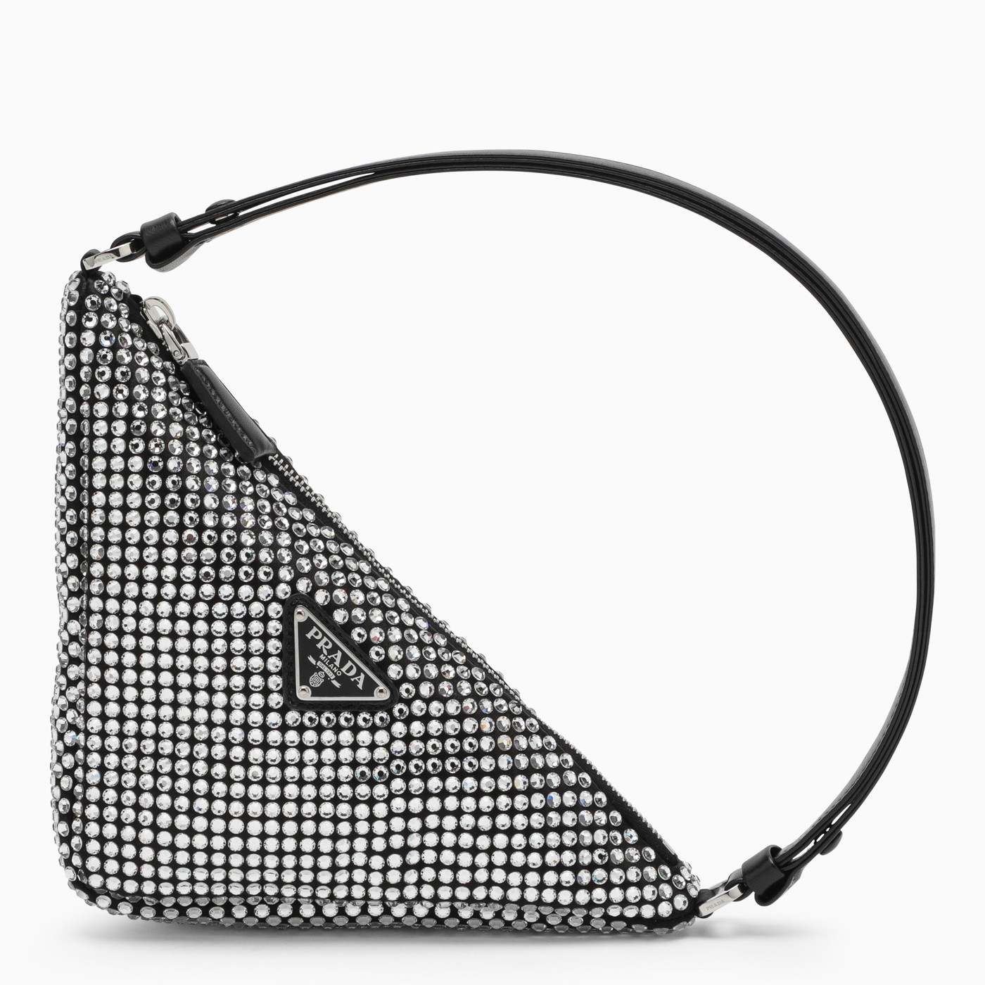 Prada Triangle bag with rhinestones TheDoubleF