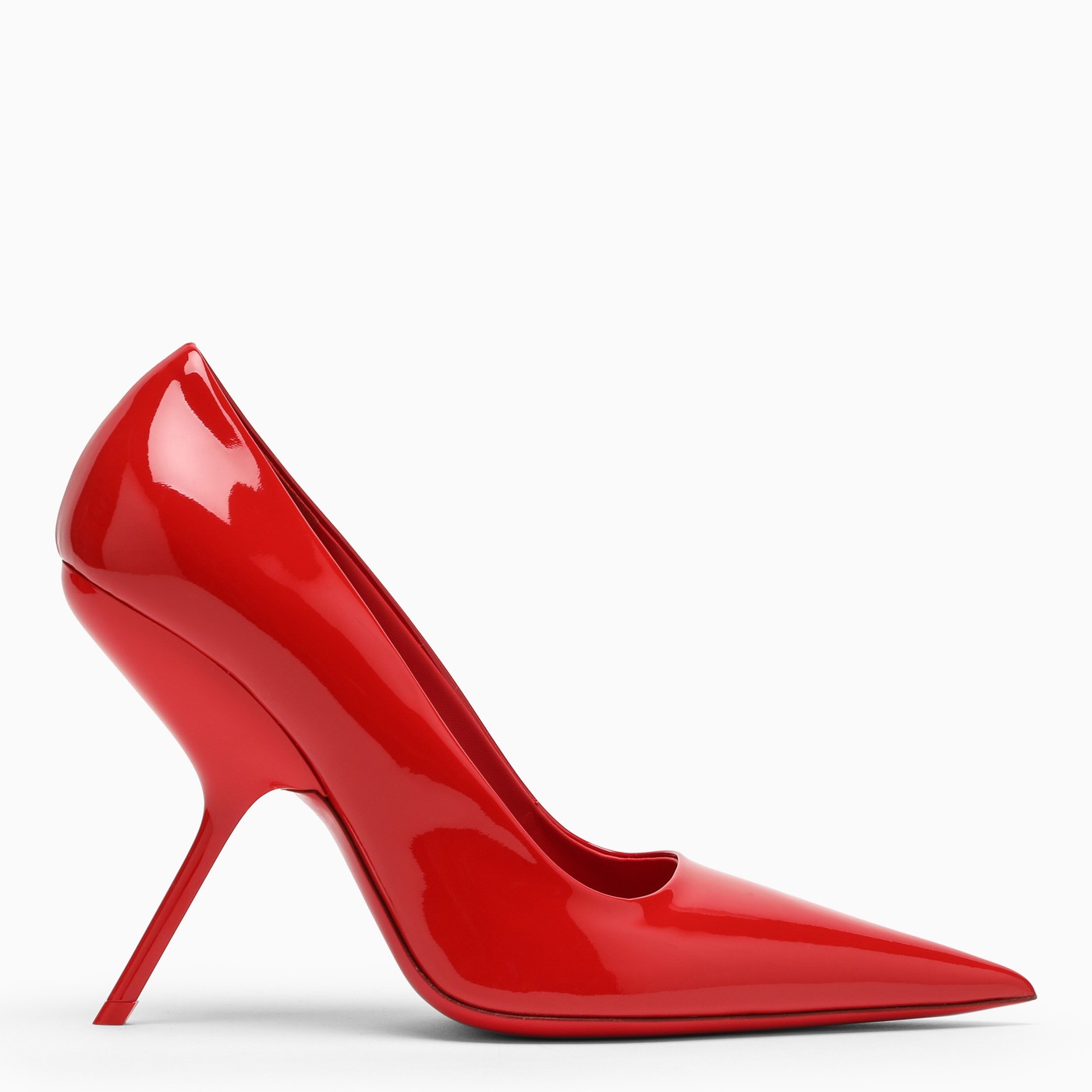Ferragamo Eva red patent leather pumps TheDoubleF