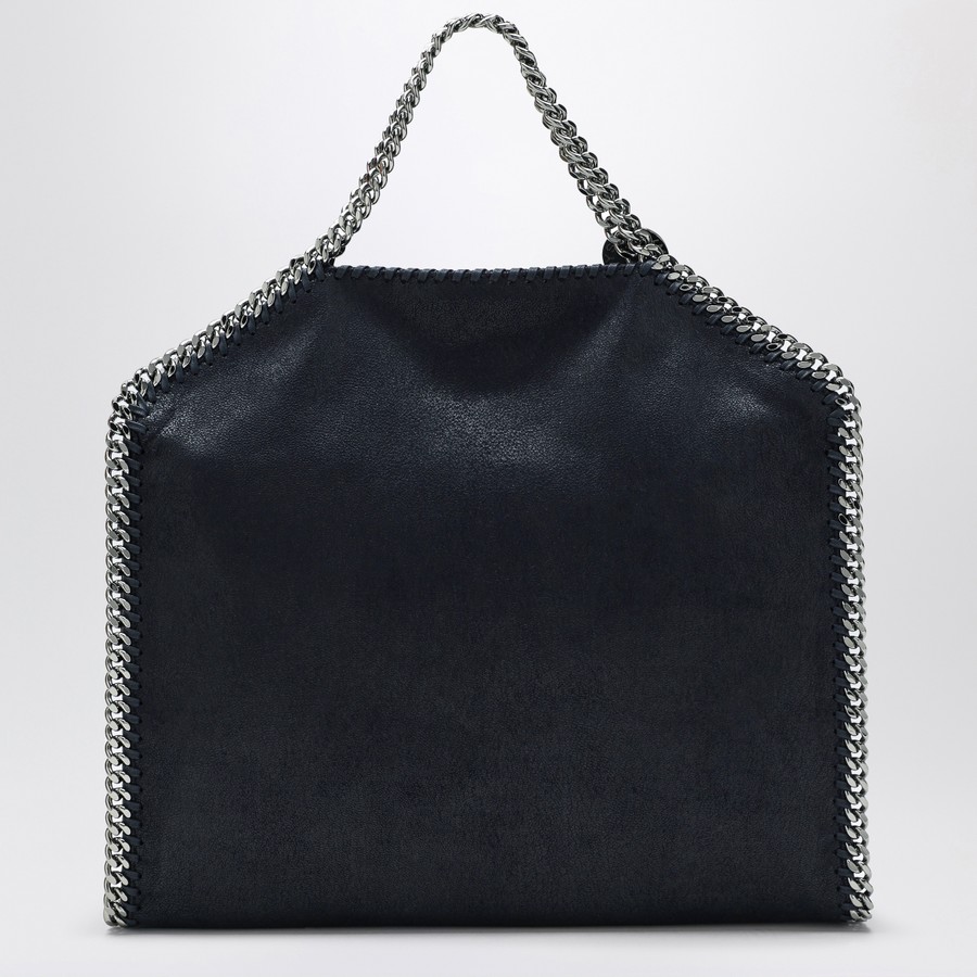 【関税&送料込】Stella Mccartney Navy Falabella Fold Over To Stella McCartney Navy Blue Falabella Tote ○ Labellov ○ Buy