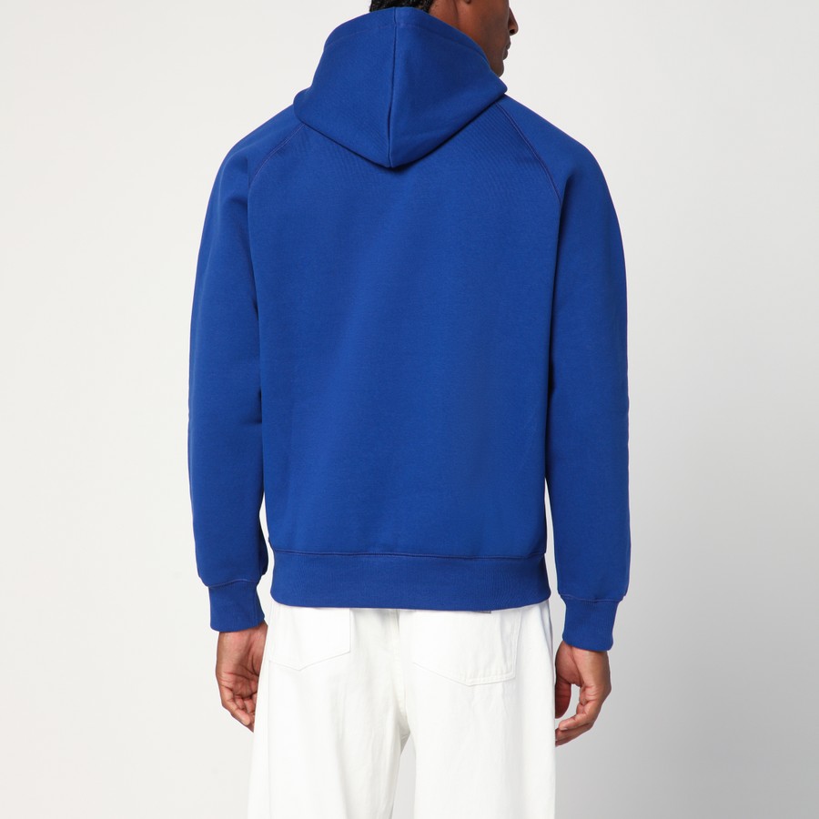 Carhartt WIP Wolfsbane/Gold Hooded Chase Sweatshirt | TheDoubleF