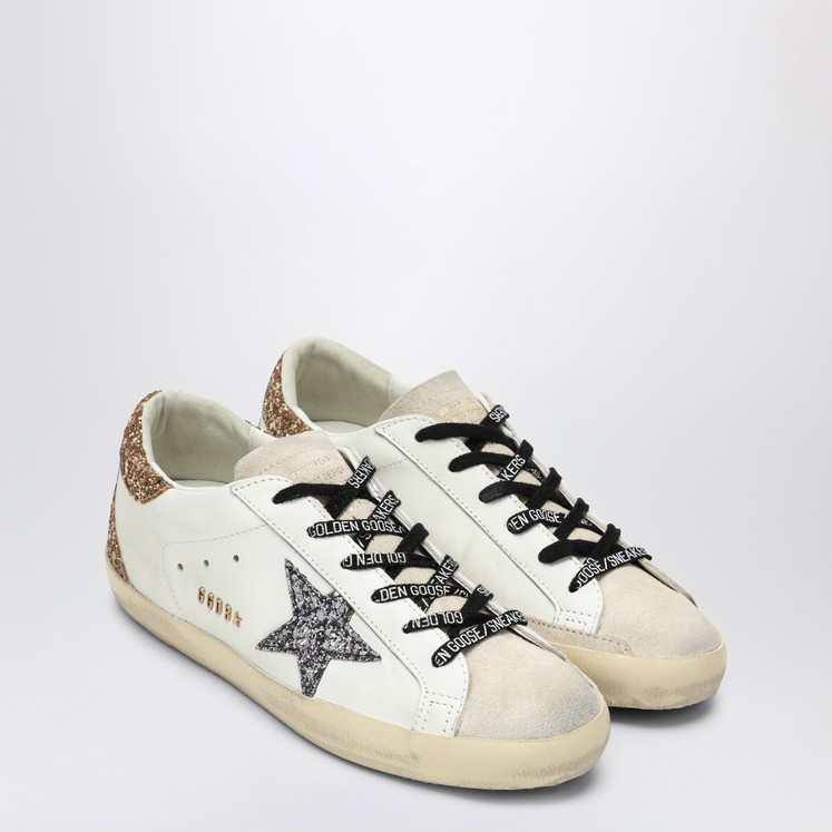 ★Golden ★ Stardan Sneakers White Silver GWF00128F0021 Golden Goose Stardan Sneaker in White & Silver | REVOLVE