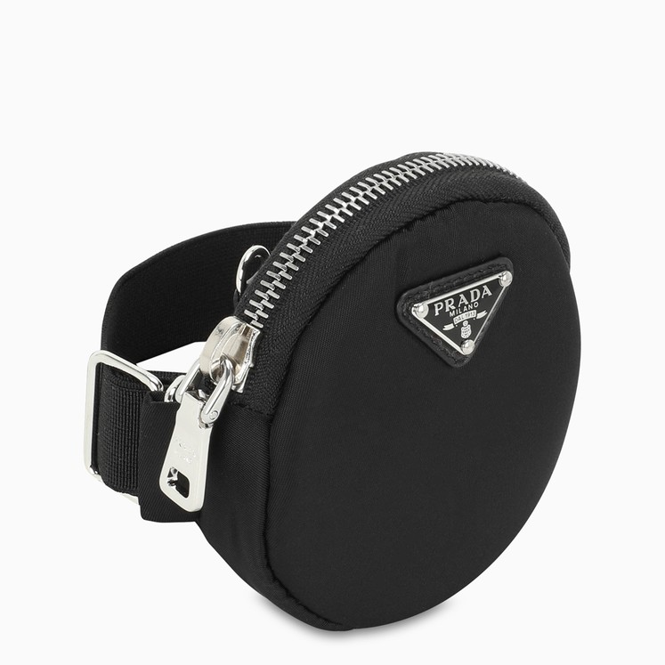 Prada Black leather Airpods case TheDoubleF