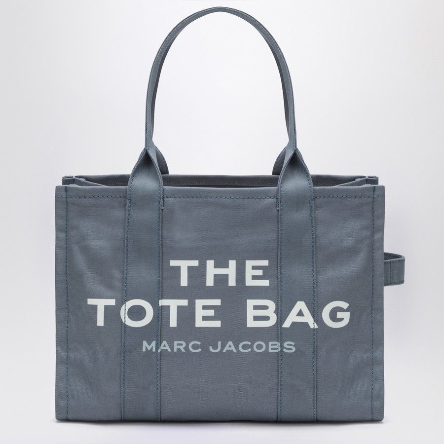 トートバッグ Marc Jacobs Large Blue Shadow Canvas Tote Bag Marc Jacobs Large Blue Shadow canvas tote bag | TheDoubleF