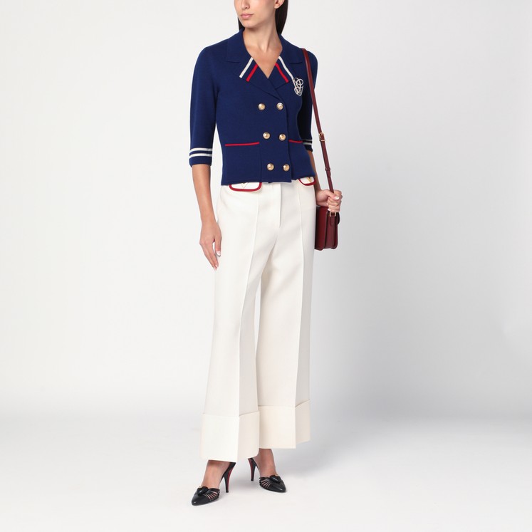 アウターその他 VALENTINO Woman Blazer Blue 3B3CE2U2869 K1D uploading-1431432.jpg