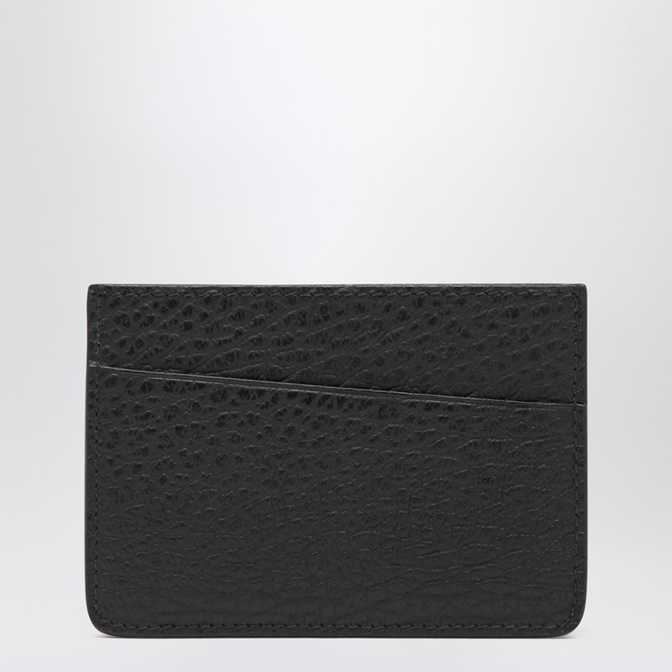 Maison Margiela Black Four Stitches card holder | TheDoubleF
