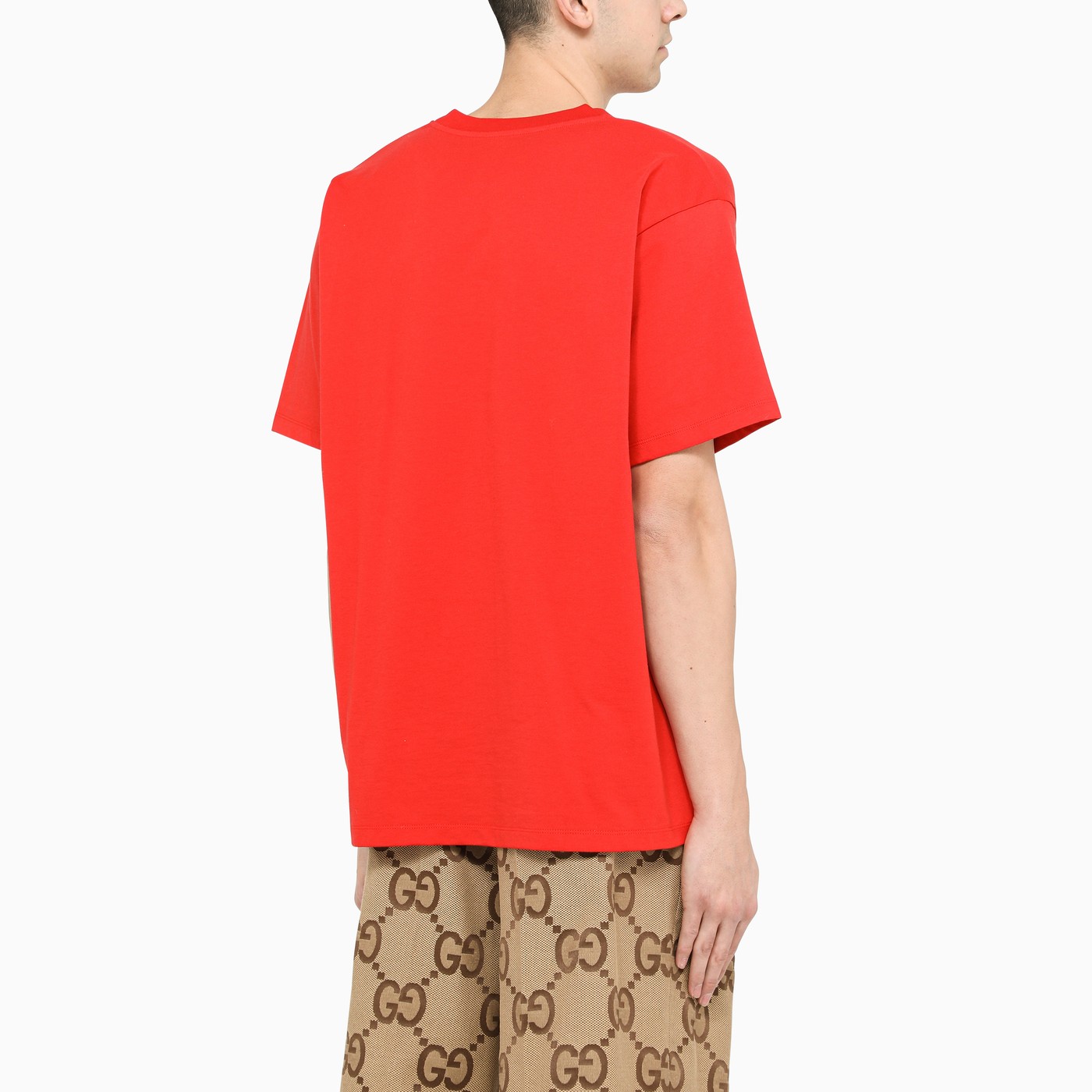red gucci t shirt