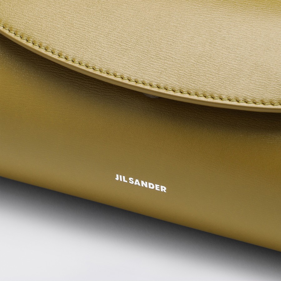 ショルダーバッグ・ポシェット JIL SANDER Women Shoulder Bags J07WD0023P5355 Q JILSA 321 GR Jil Sander Small green Cannolo shoulder bag | TheDoubleF
