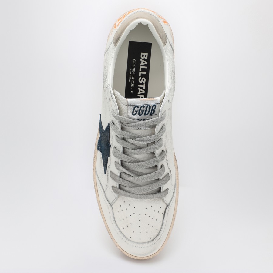 スニーカー Golden Goose Sneaker Ball Star White Blue Ice Golden Goose Sneaker Ball Star white/blue/ice | TheDoubleF