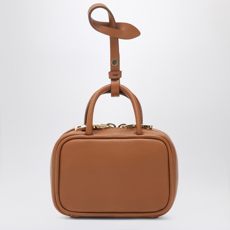 Miu Miu Trick Cognac colour in leather | TheDoubleF