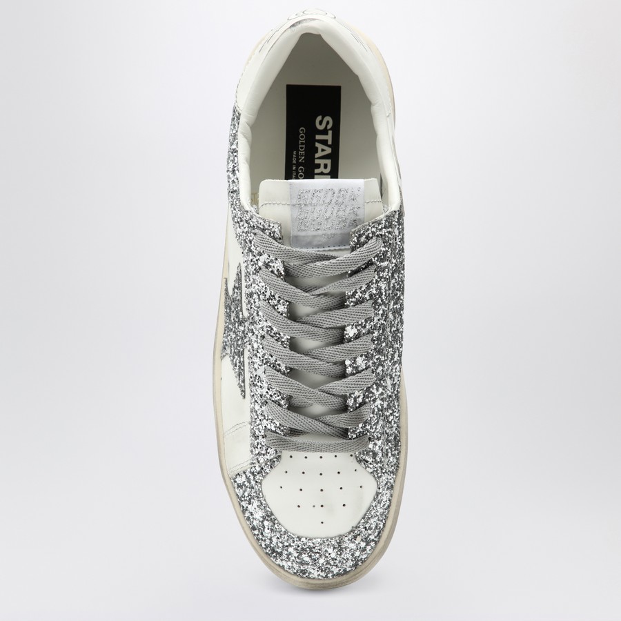 ★Golden Goose★ Stardan Sneakers White Silver GWF00128F0021 Buy Golden Goose Wmns Stardan 'White Silver' - GWF00128