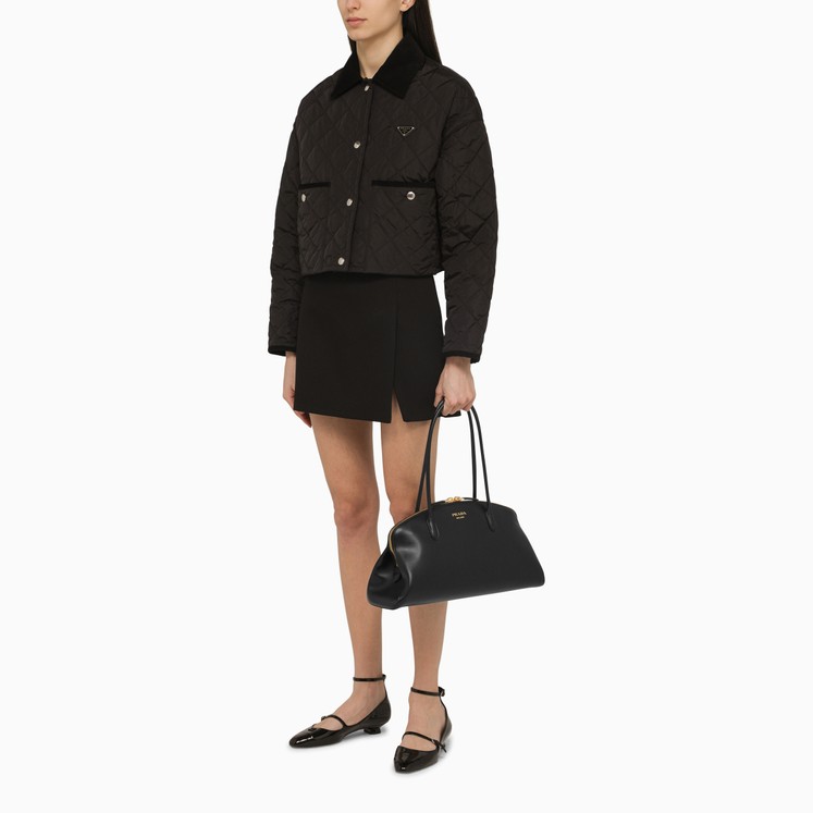 Prada Mini Prada Re-Edition 2000 in black Re-Nylon | TheDoubleF