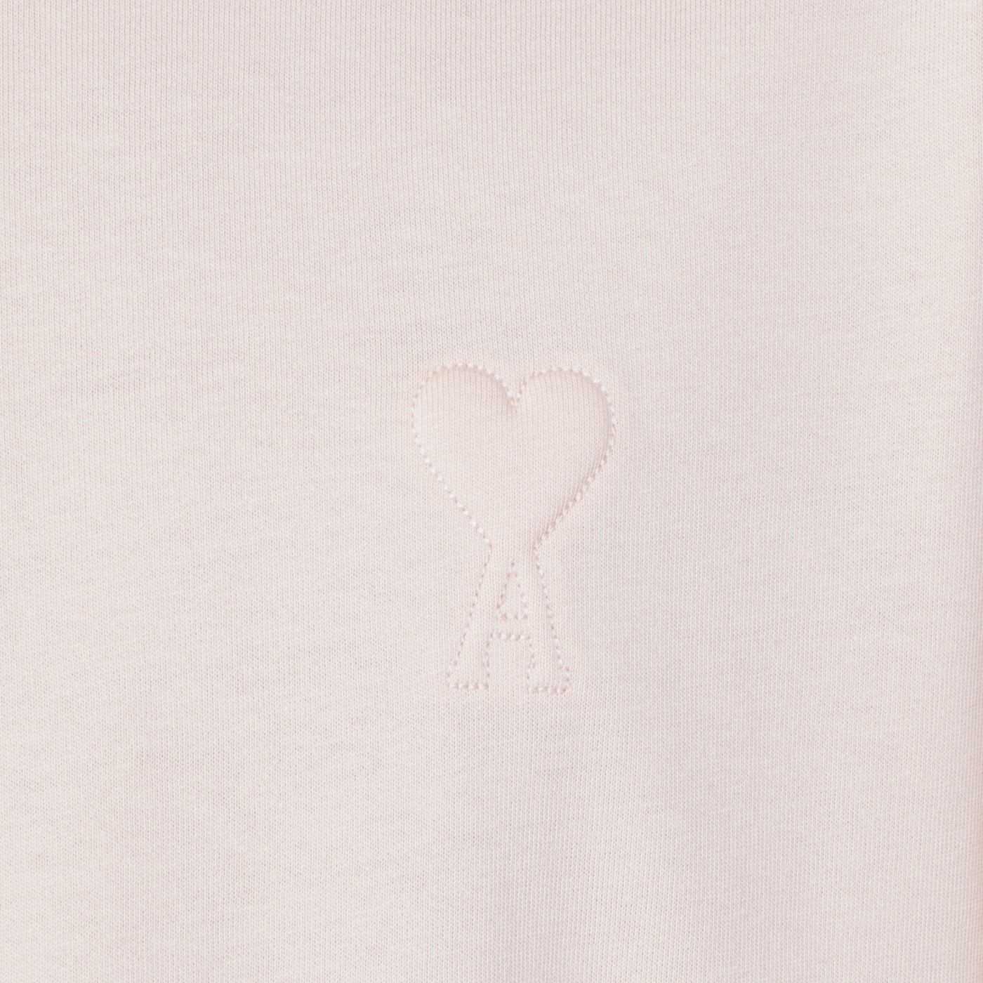 Ami Paris Blush pink Ami De Coeur t shirt TheDoubleF