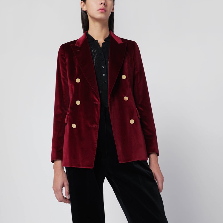 ジャケット TAGLIATORE Women Jackets S25TAGLGAELLEH40017B1106 blue Tagliatore Clothing for Women