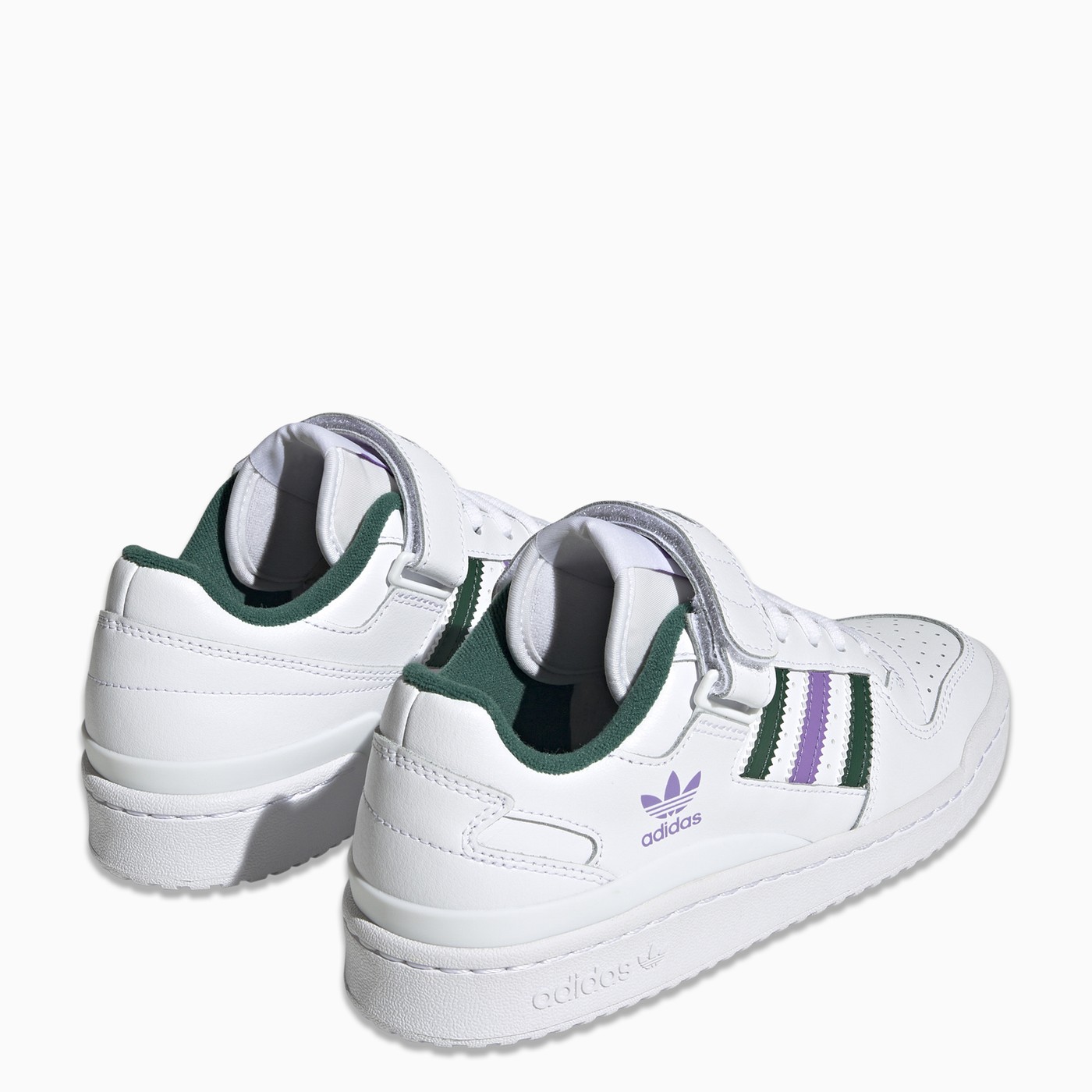 adidas Originals White/green/violet Forum Low Trap Kitchen sneakers TheDoubleF