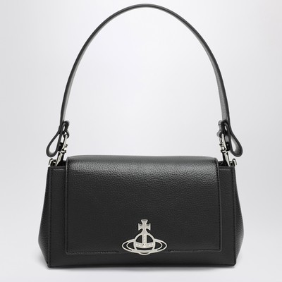 Vivienne Westwood Medium black smooth shoulder bag Hazel