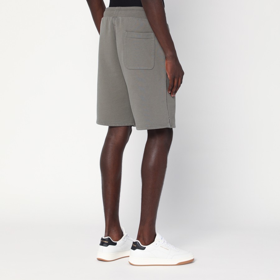 Ami Paris Smoke grey Ami De Coeur shorts | TheDoubleF