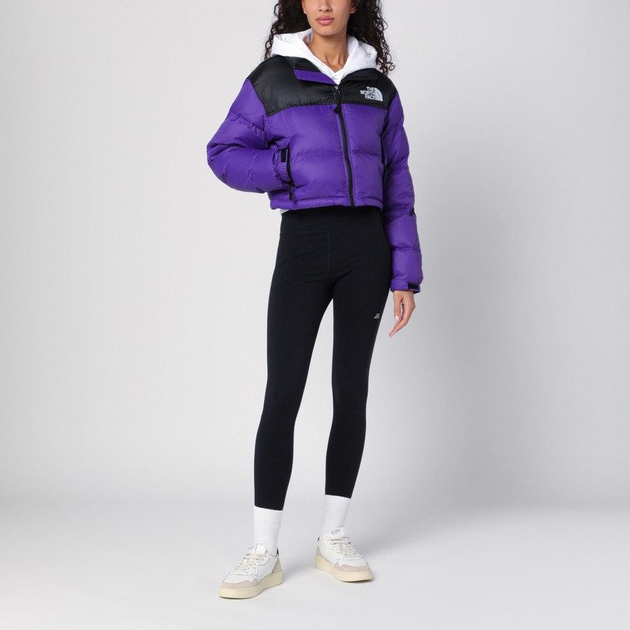 ダウンジャケット・コート The North Face Down Jacket Nuptse Cropped Purple The North Face Down jacket Nuptse cropped purple | TheDoubleF