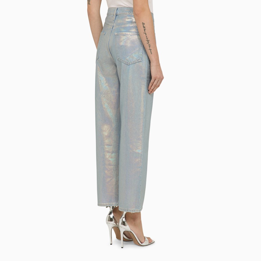 ボトムスその他 Frame La Jane cropped jeans in Hologram denim Frame Le Jane Crop Jeans | Saks Fifth Avenue