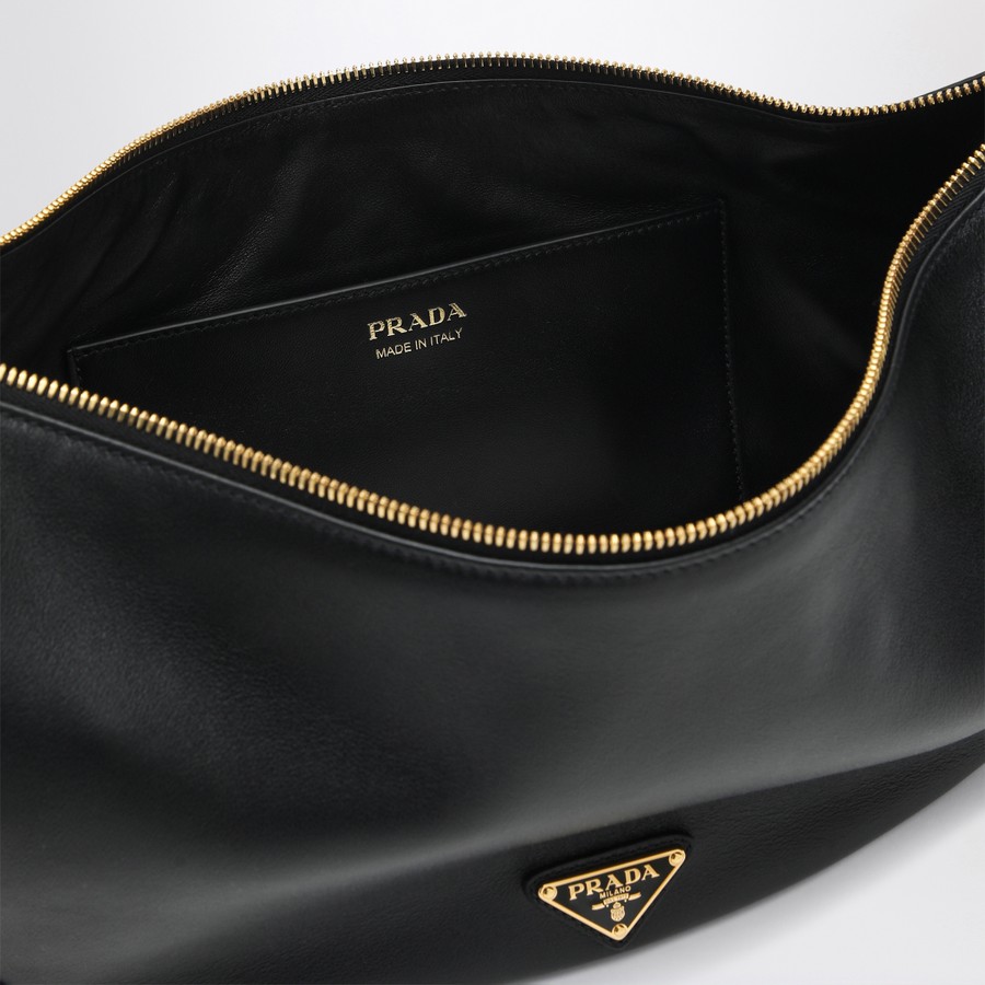 Prada Prada Demi-Lune black large shoulder bag | TheDoubleF