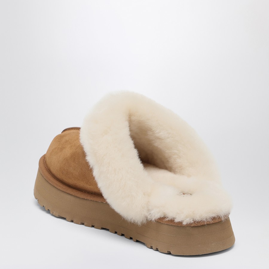UGG 1122550CHESTNUT 関税送料込 UGG Disquette chestnut eather slip-ons | TheDoubleF